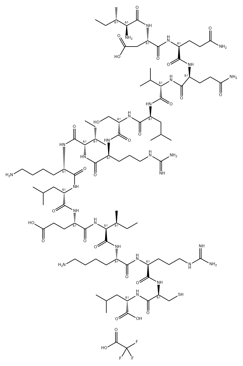 Fexapotide triflutate Structure